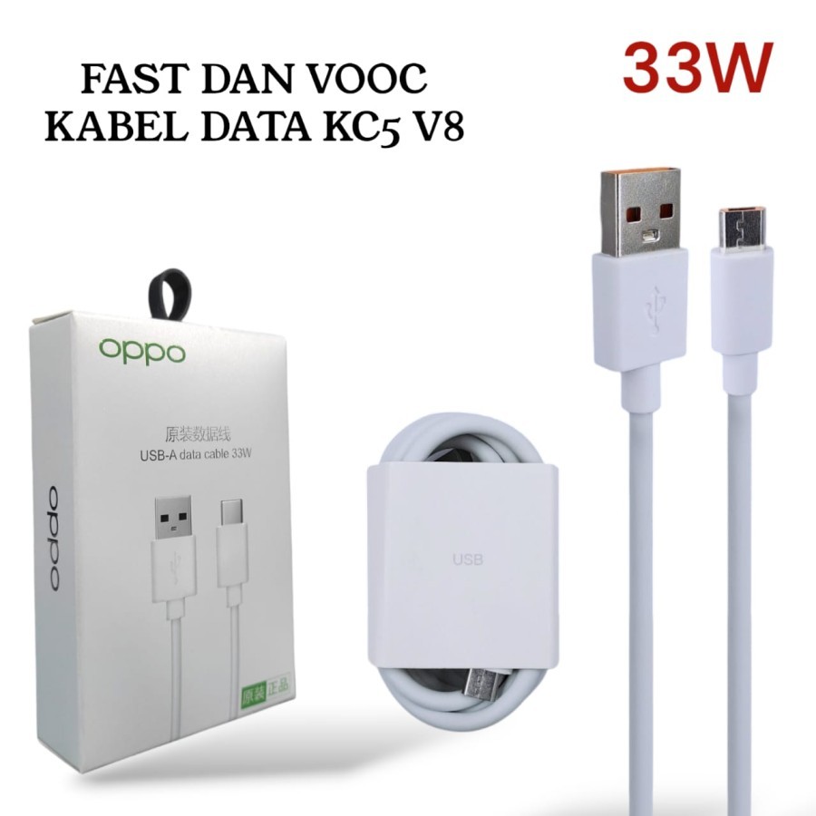 JH OPPO TYPE C DATA CABLE ORIGINAL COPOTAN KC5 33W TURBO SUPERVOOC FAST VOOC