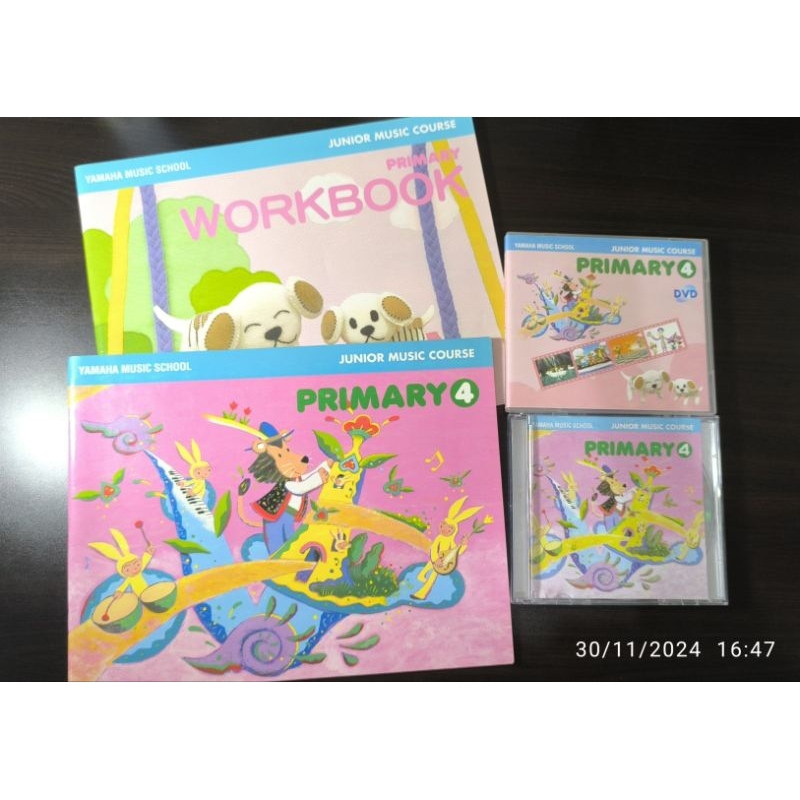 หนังสือเพลง Yamaha JMC 4 + ซีดี