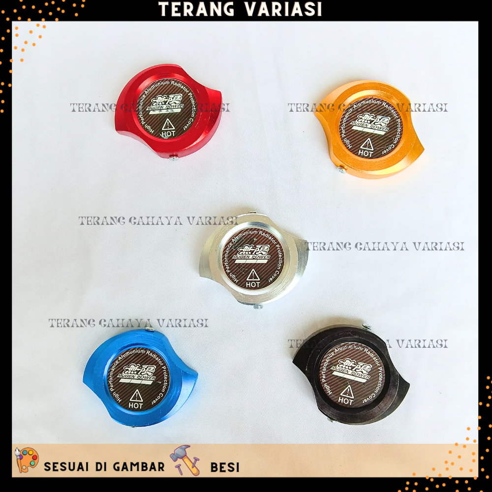 CNC MOTORCYCLE RADIATOR CAP COVER VARIO PCX NMAX RADIATOR CAP COVER