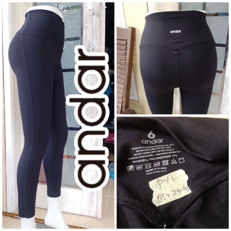 Andar LEGGINGS ไซส์ 6(L)/PRELOVED/THRIFT