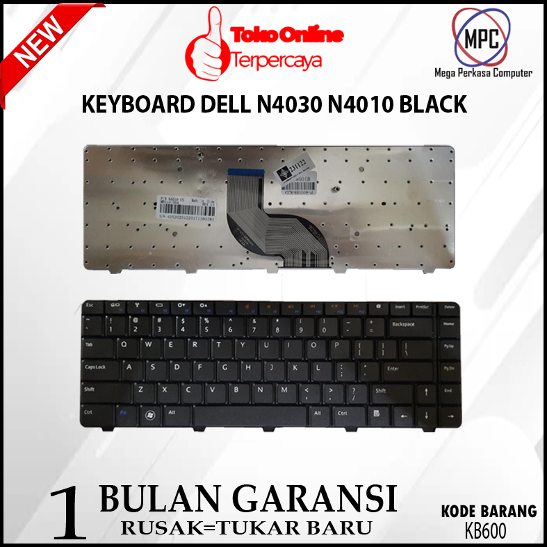 แป้นพิมพ์ DELL Inspiron 14V 14R N4010 N4020 N4030 N5030 M5030