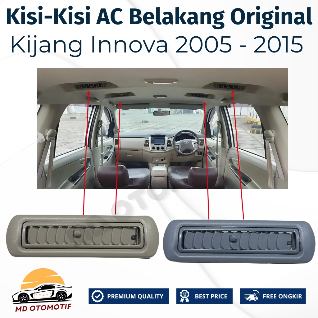 Innova 2005-2015 Center Ceiling AC Grille ORIGINAL Innova 2005-2015 AC Grille คุณภาพดีที่สุด 100% Or