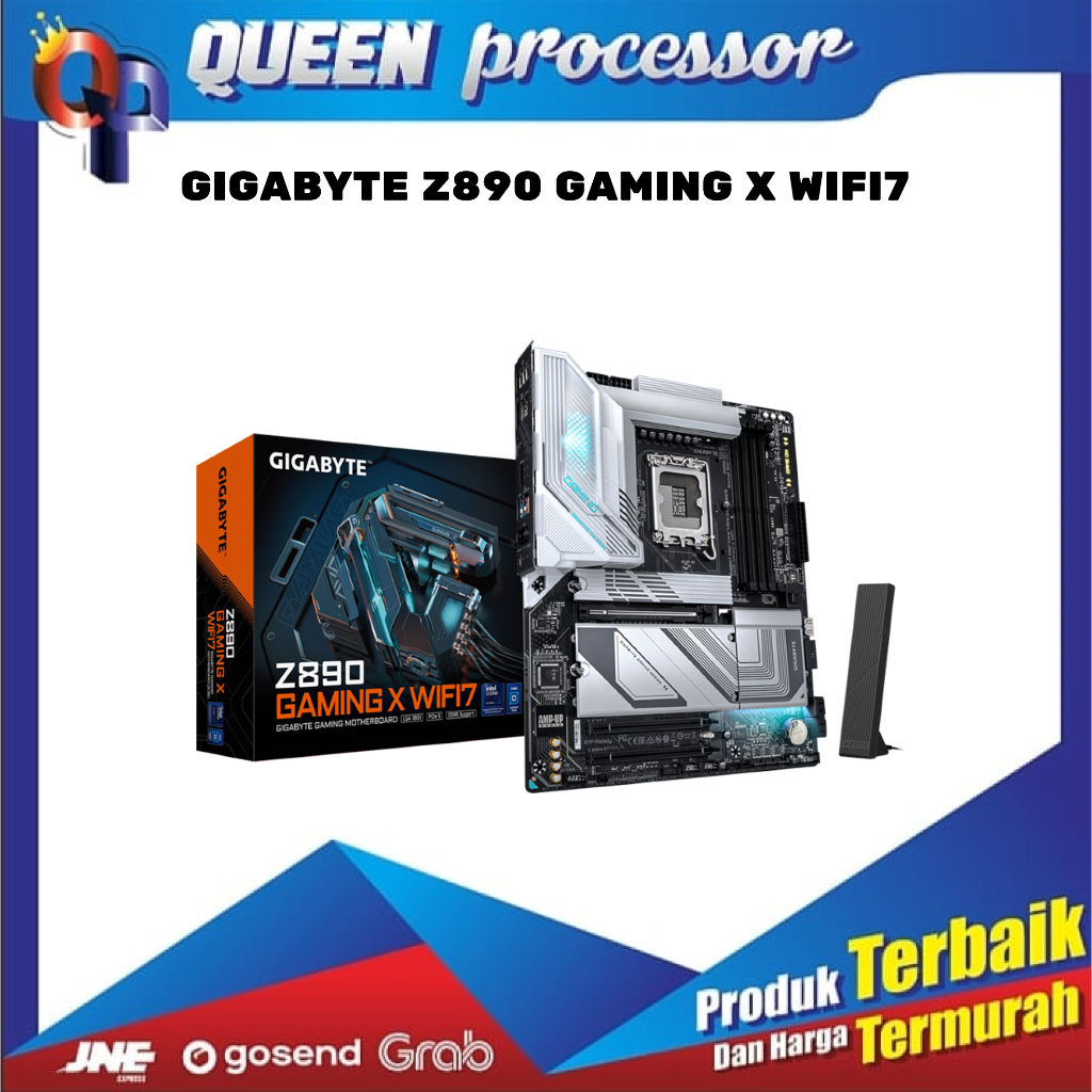 MOTHERBOARD GIGABYTE Z890I AORUS ELITE WF7 ICE (INTEL, Z890, DDR5)