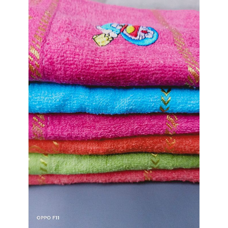 COLORED FACE TOWEL/FACE TOWEL 75x34CM