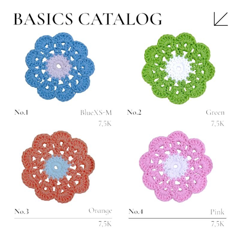 ที่รองแก้วแบบถัก EMO, ที่รองแก้ว EMO
