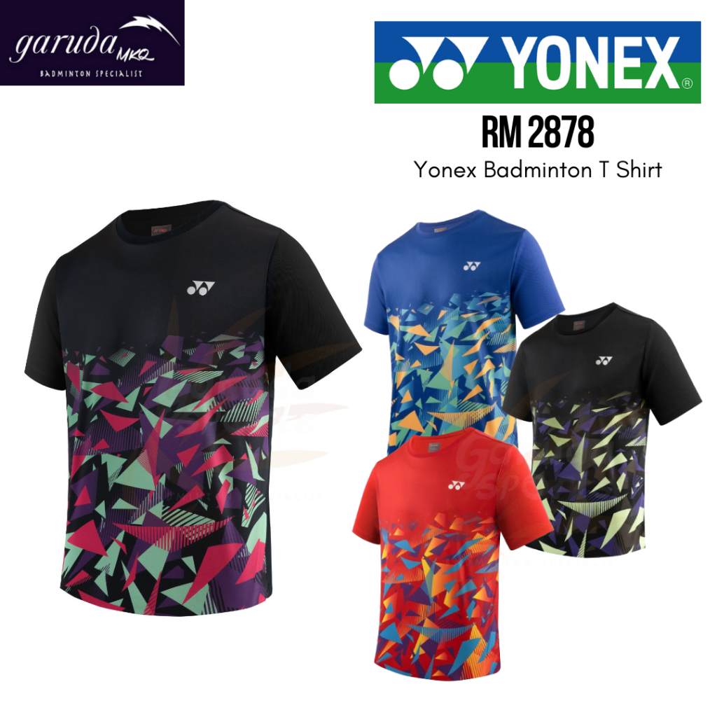 YONEX RM 2878 ชุดลําลอง / YONEX RM2878 TSHIRT / YONEX MEN ROUND NECK TSHIRT