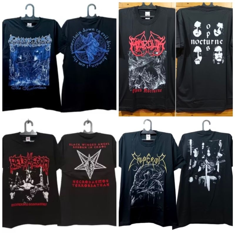 เสื้อยืดโลหะสีดํา IMMORTAL | GORGOROTH | เชื่อฟัง | บีแอลพีเฮกอร์ | MARDUK | อีเมอร์ | สร้าง 24ส