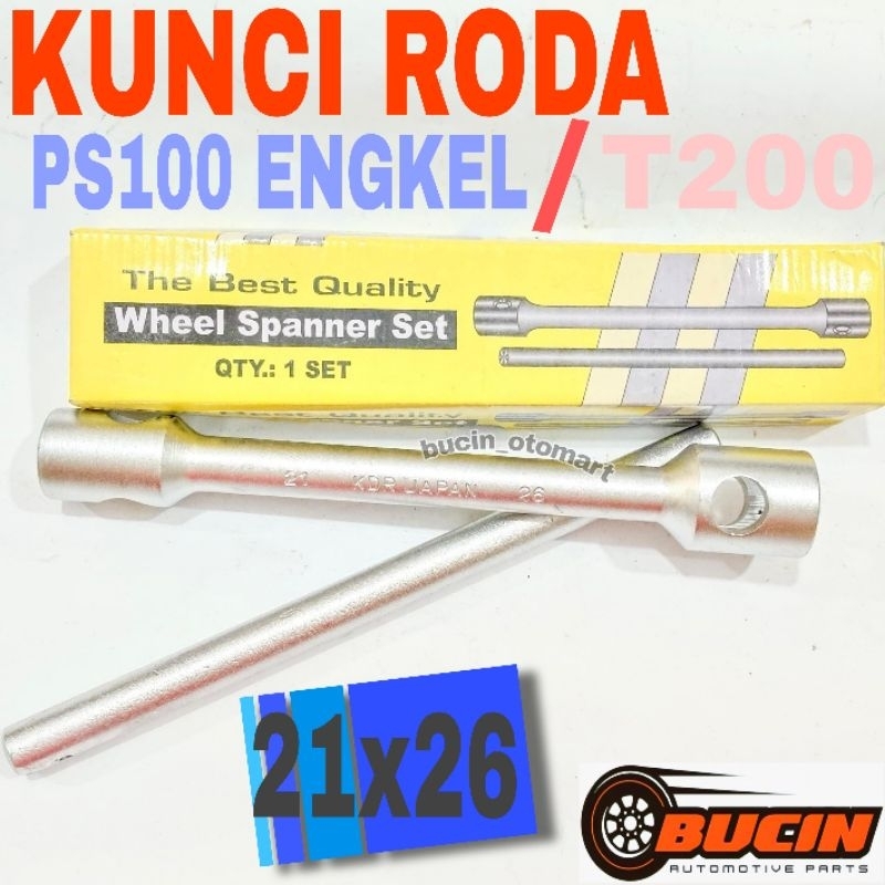 WHEEL WRENCH 21x26 PS100 ENGKEL / T200 (1SET)