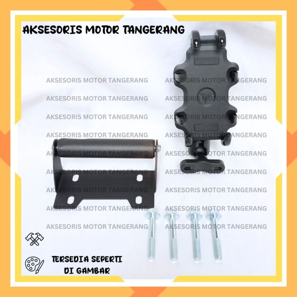 GPS HOLDER แพคเกจ HP CBX150 CB 150 X CBX PHONE HOLDER MOTOWOLF ALUMINIUM MOTORCYCLE HANDPHONE HOLDER