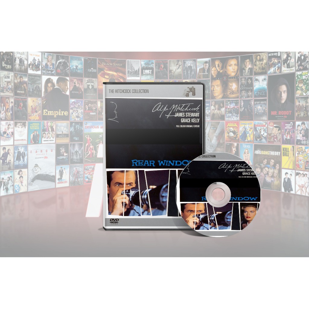 Alfred Hitchcock ฟิล์ม DVD หน้าต่างหลัง (1954)