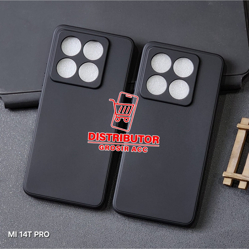 XIAOMI 14T PRO CASE MACAROON BLACK PREMIUM SOFT CASE สีดํา XIAOMI 14T PRO MSB