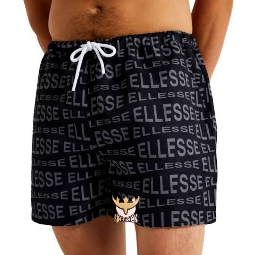 กางเกงขาสั้น ELLESSE MULLO สีดํา