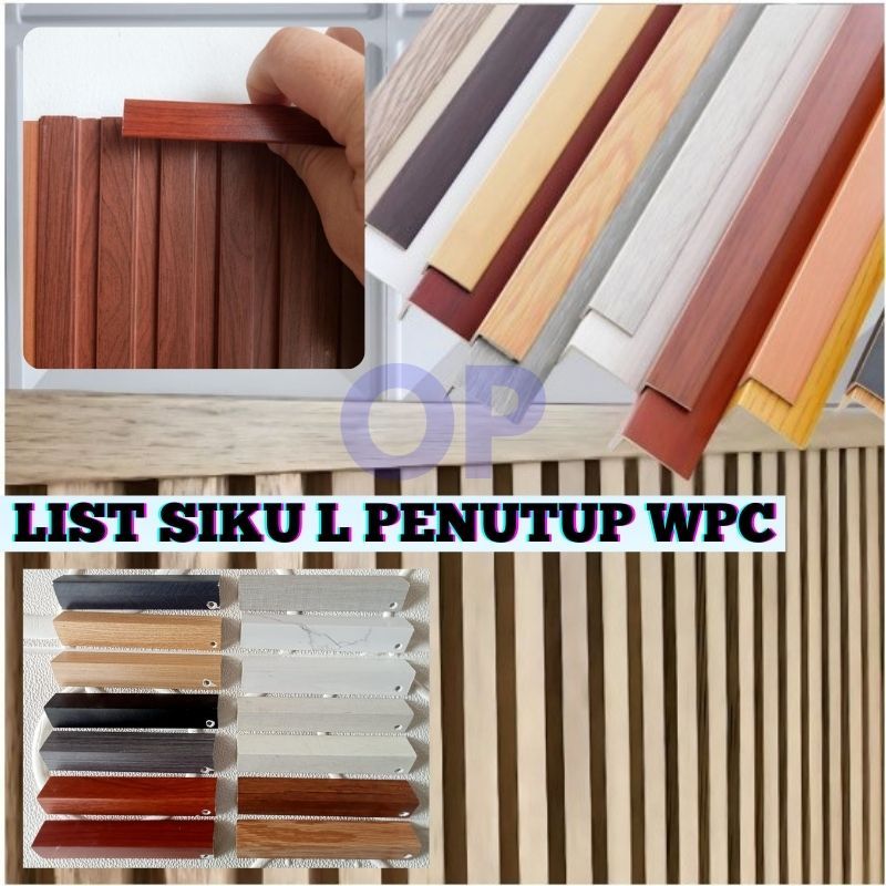 SIKU BI List Elbow L Wpc Wall Panel / WPC Wall Panel Cover