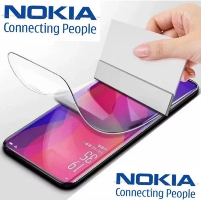 [KH] Anti-Scratch Hydrogel Nokia 6310 2024 Clear Matte Blue Tempered Glass Replacement