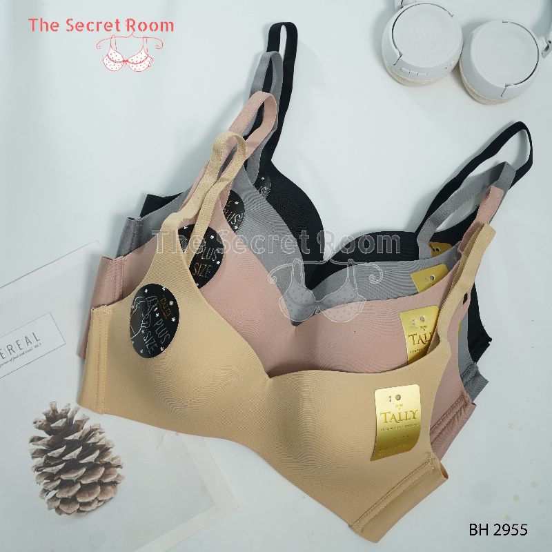 SALLY BRA BH 2955 I CUP CI WIRELESS I THIN FOAM I SIZE 36 - 42 I HOOK 2