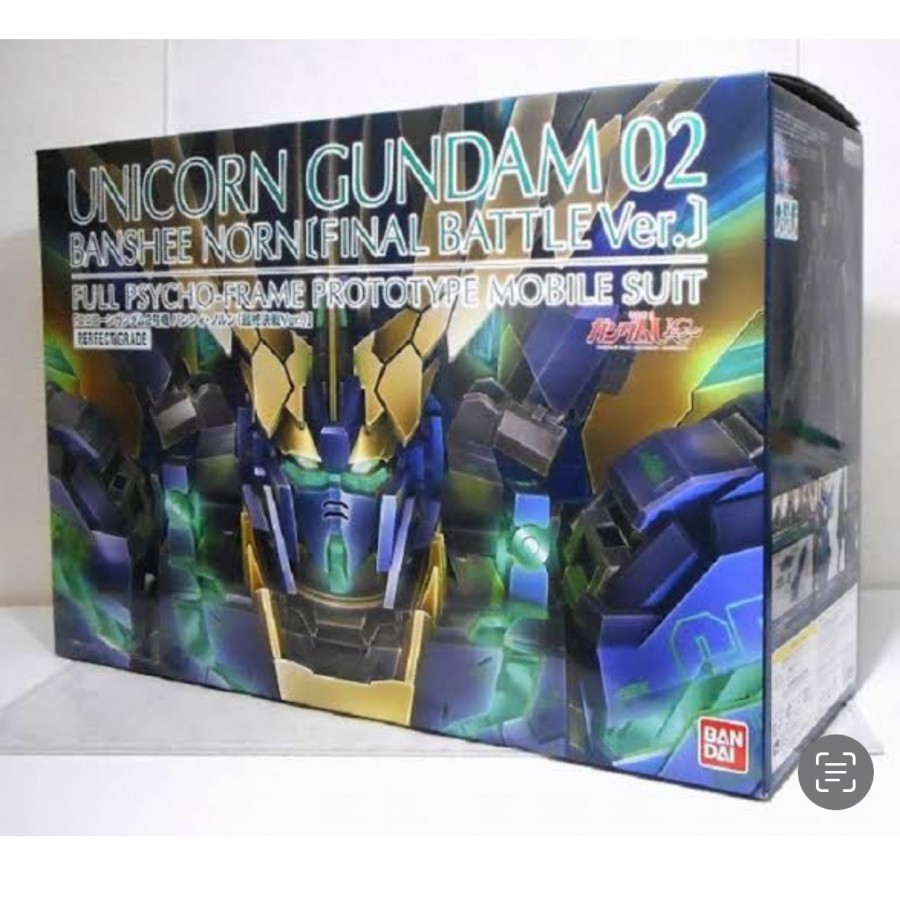 Pg Unicorn Gundam 02 Banshee Norn Final Battle Ver. ชุดสูทมือถือต้นแบบกรอบ Psycho เต็มรูปแบบเกรดที่ส