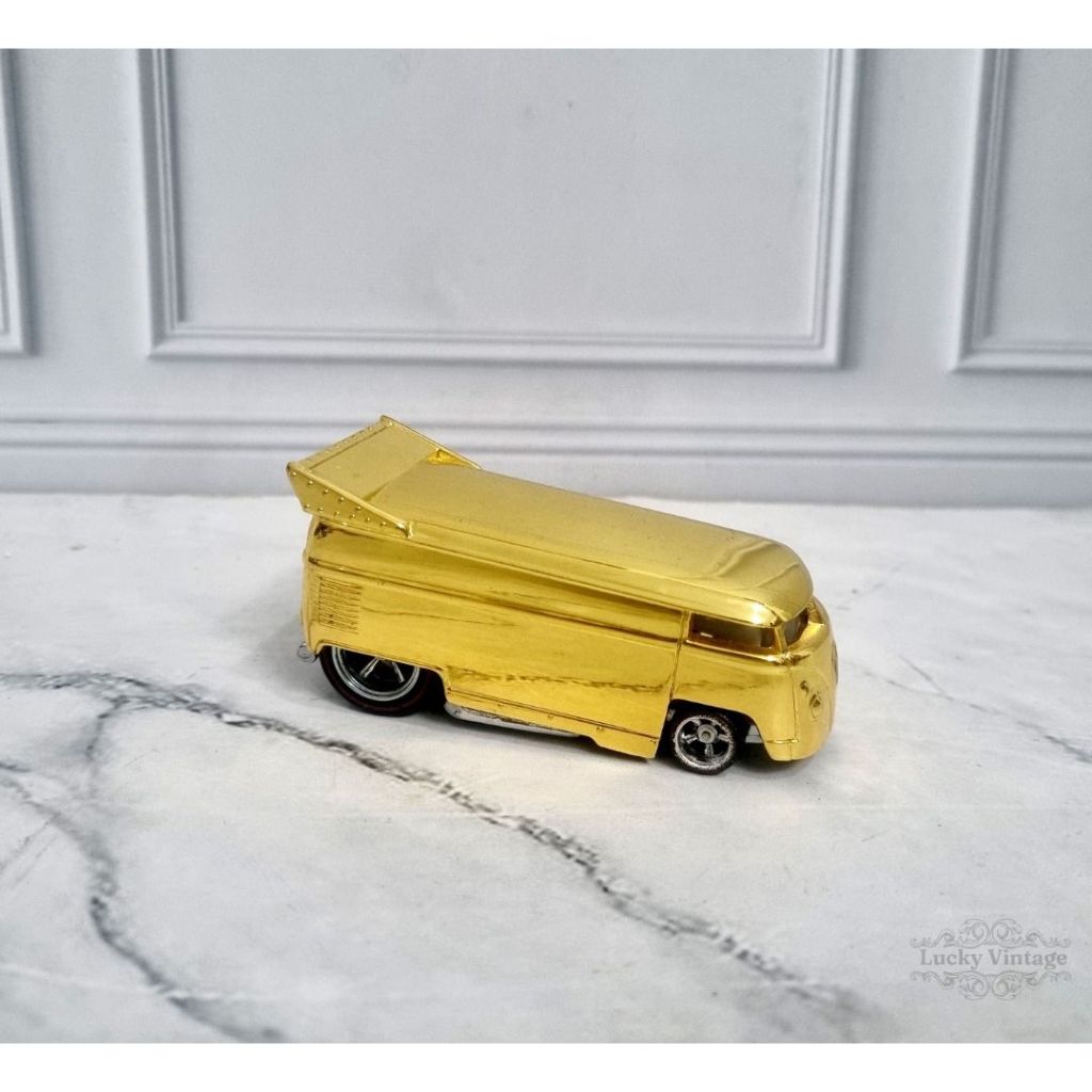 Hot Wheels VW Drag Bus Gold
