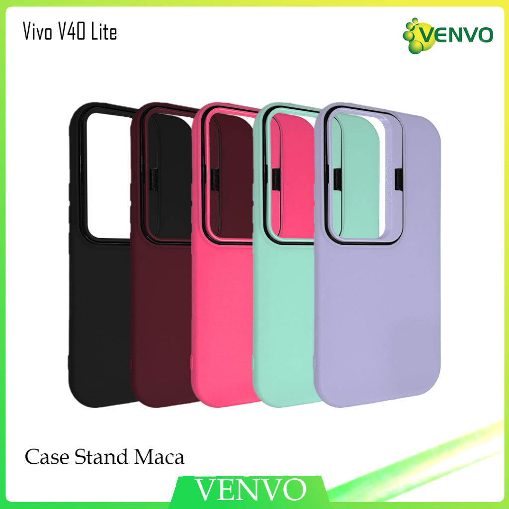 VENVO - VV56 Case Stand Maca Vivo V40 Lite