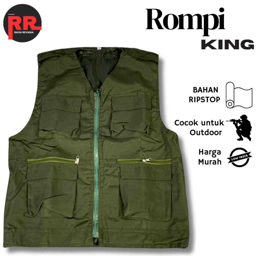 KING VEST/TACTICAL VEST/FIELD/หลายภาษา