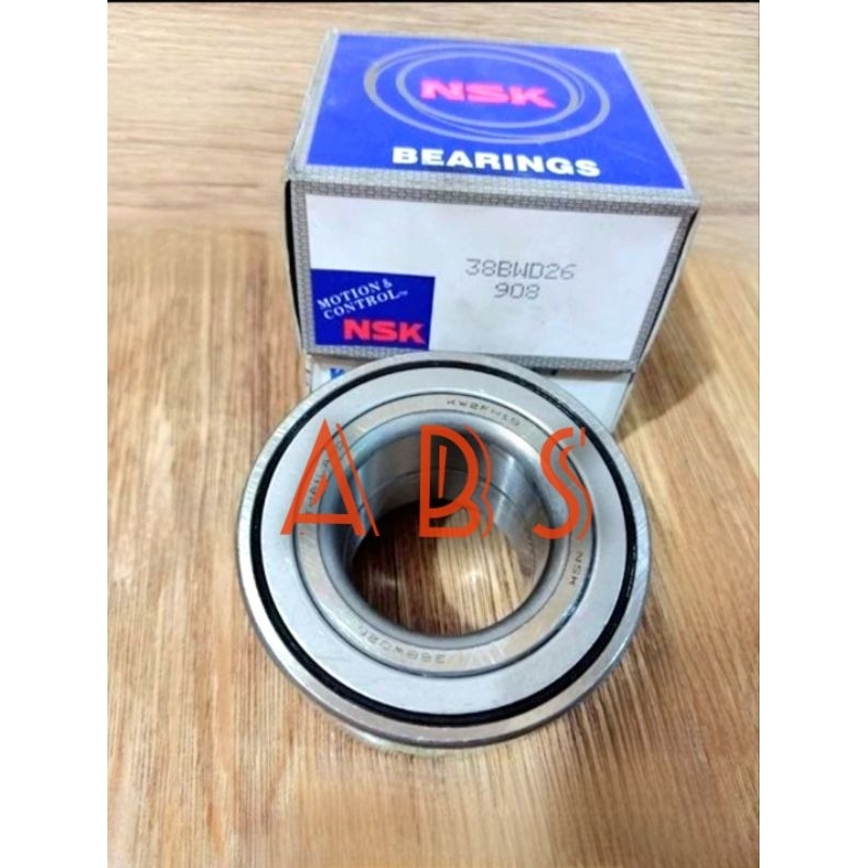BEARING 38BWD26 NON ABS NSK FRONT WHEEL BEARING JAZZ IDSI VTEC / CITY 2003 38x73x40MM
