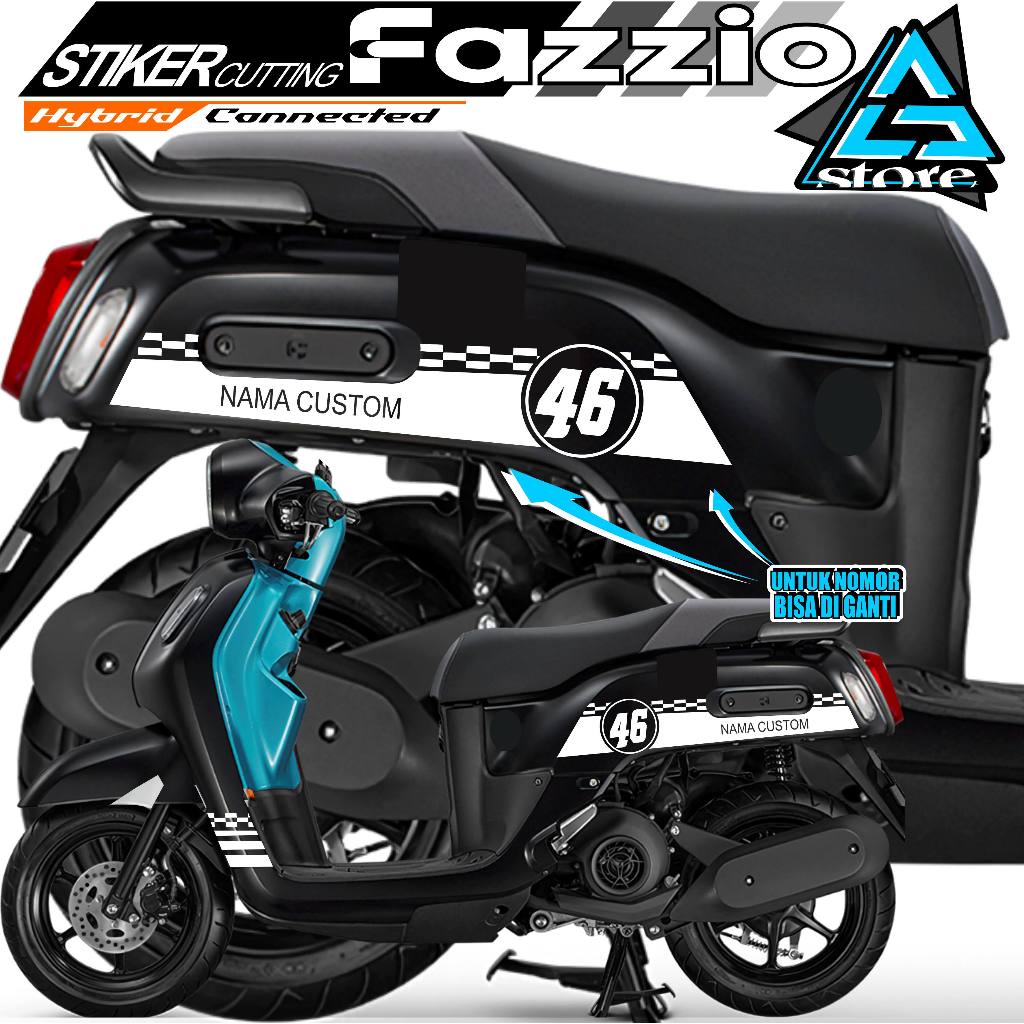 CUTTING STICKER/F.181/FAZIO STRIPING/FAZZIO ตัดสติกเกอร์/NUMBER STRIPING/CUSTOME ตัดสติกเกอร์