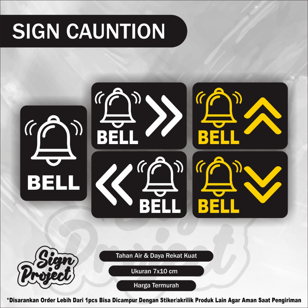 HOUSE BELL VINYL STICKER POSITION DIRECTION INDICATOR BELL STICKER BELL | HOUSE BELL STICKERS สติ๊กเกอร์กระดิ่งบ้าน / สติ๊กเกอร์ป้ายกระดิ่ง / สติ๊กเกอร์กระดิ่งบ้าน STICKERS HOME / OFFICE BELL STICKERS| บ้าน / สติ๊กเกอร์ GUIDEกระดิ่งสํานักงาน | สติกเกอร์ไว