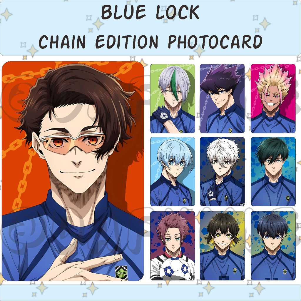 BLUE LOCK CHAIN EDITION โฟโต้การ์ดอะนิเมะ