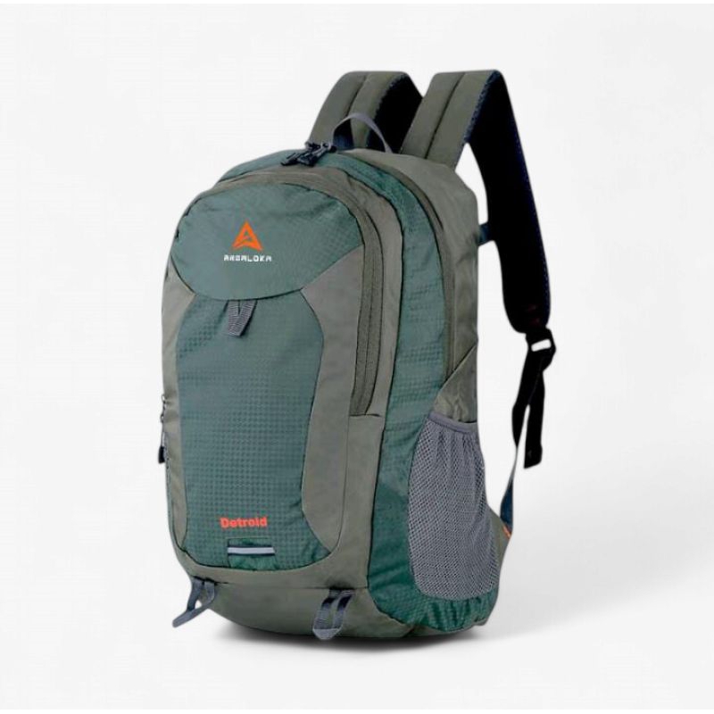 กระเป๋าเป้สะพายหลังผู้ชาย OZIL กระเป๋านักเรียนวิทยาลัย Detroid สําหรับผู้ชายคุณภาพกระเป๋าทํางานฟรี R