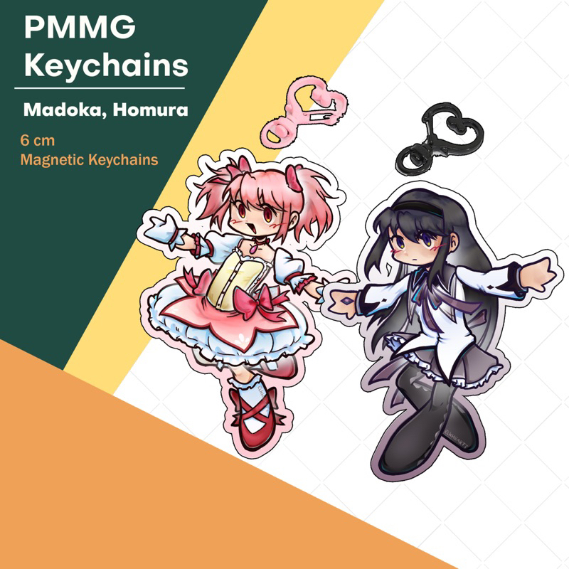 พวงกุญแจต่างๆ - Madoka Magica, Identity V, Hannibal, Fear & Hungeon Meshi