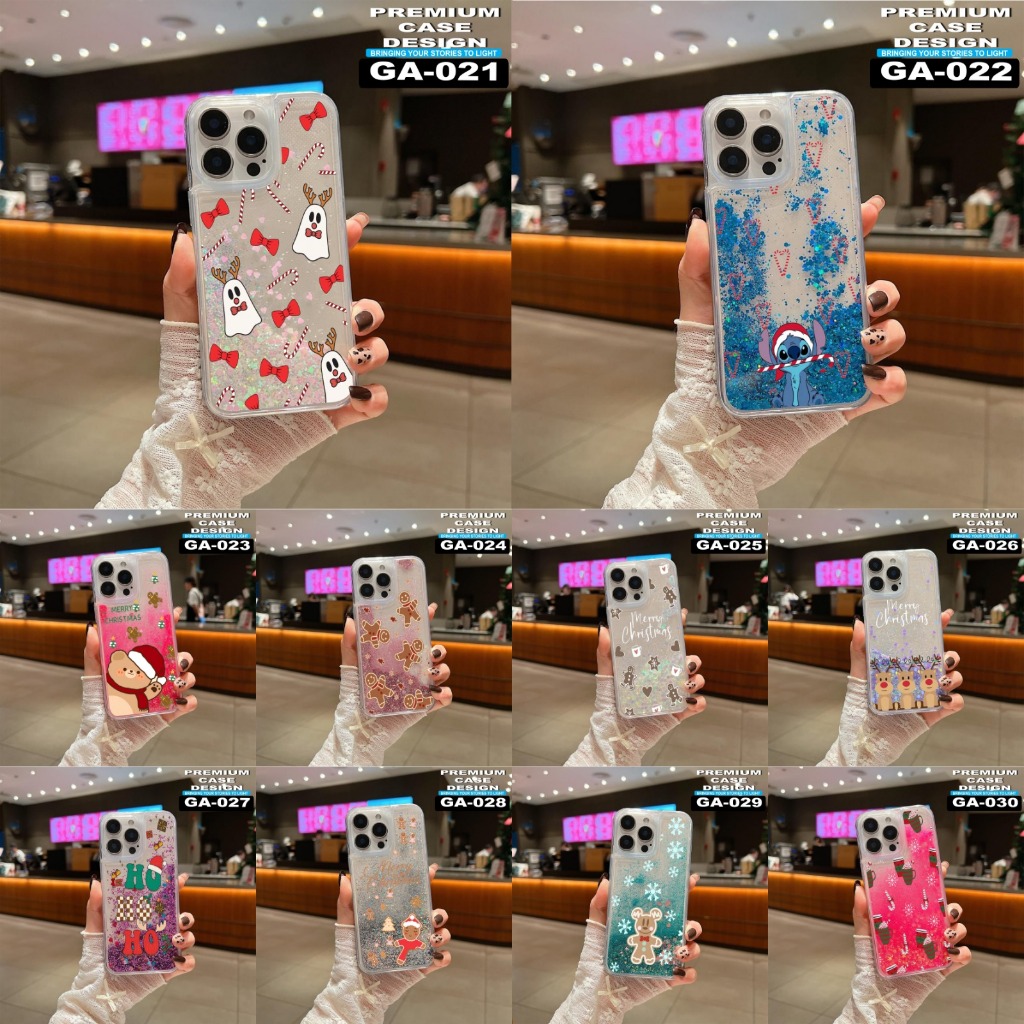 OPPO A76/ A74/ A71/ A60/ A58/ A57/A77/A77S/ A55/ A54/ A53/A33/ A52/A72/A92 CASE MOTIF GLITTER CODE G
