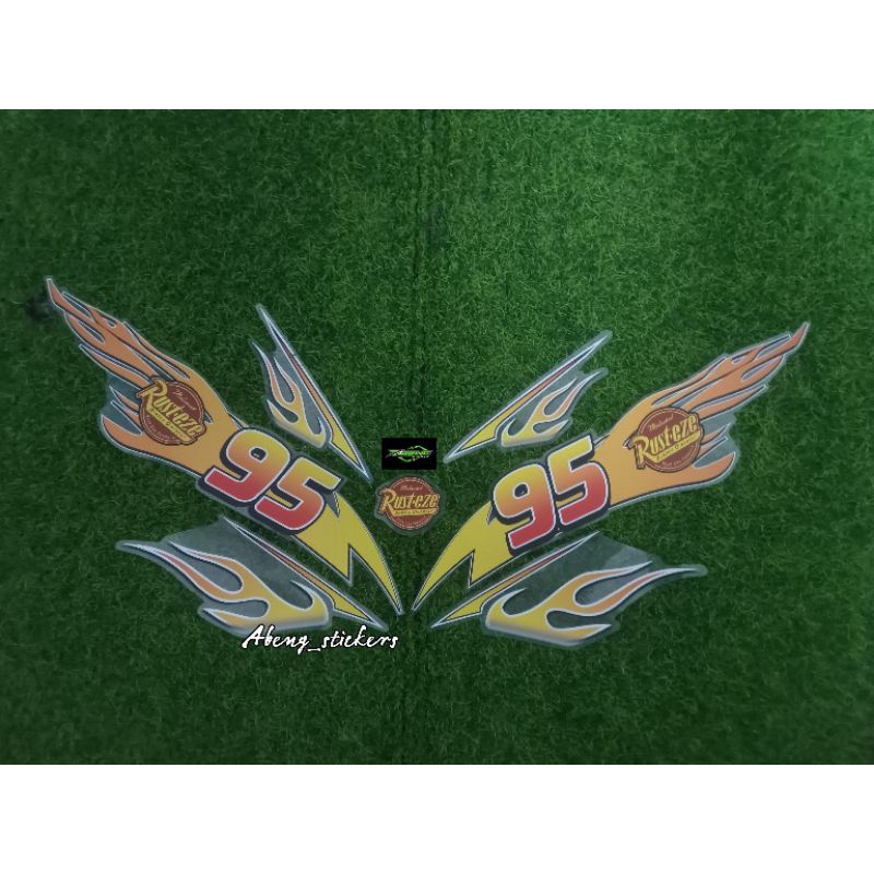 สติ๊กเกอร์แถบลู่วิ่ง ADV 150 MACQUEEN MOTIF