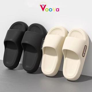 VOOVA Sandal Selop Wanita Karet Sol Lembut Bahan EVA Sandal Selop Pria Sandal Karet Wanita Empuk