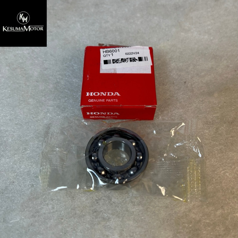 BEARING KLAHAR LAHER 6001 HB6001 ORIGINAL HONDA ของแท้ PART