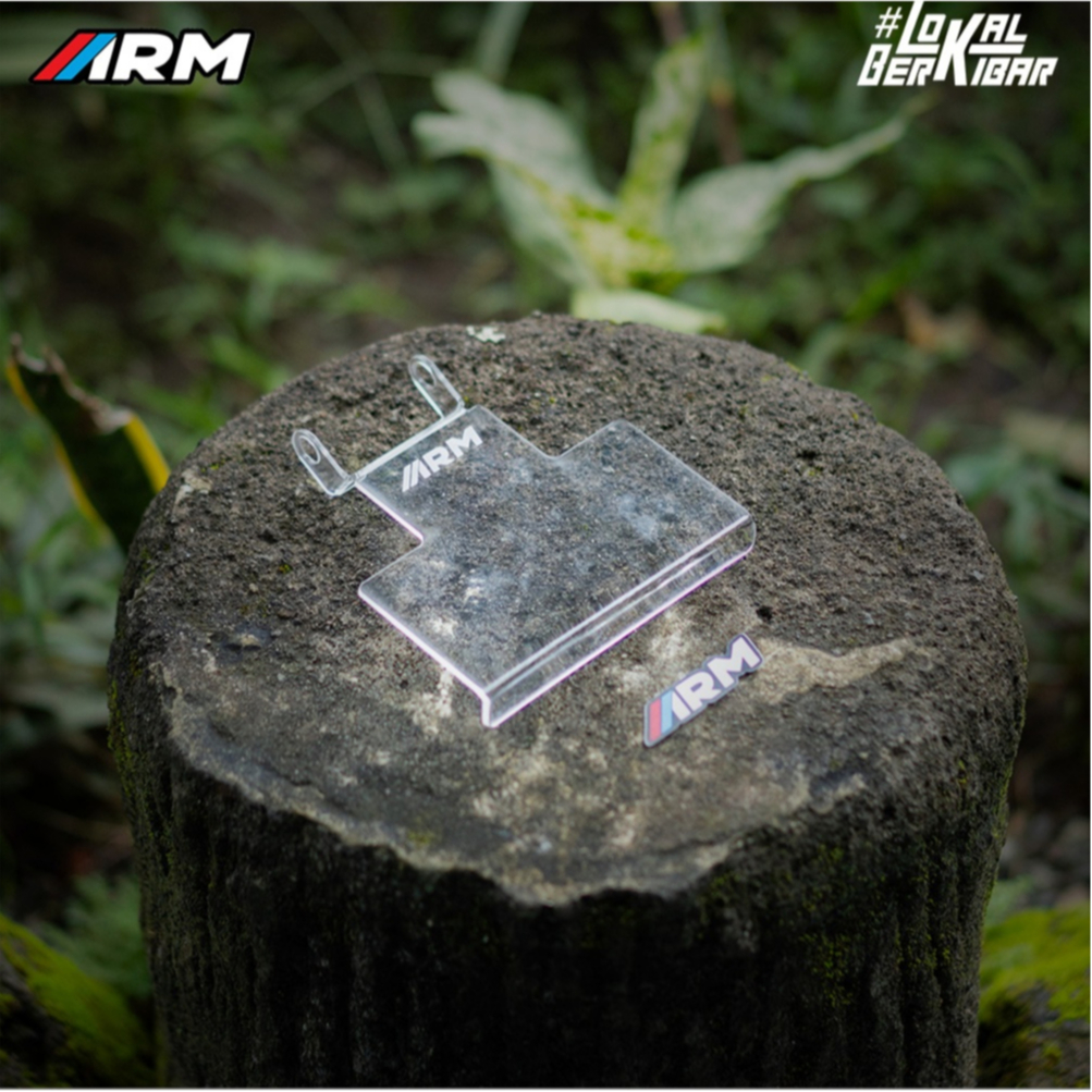 ARM ARUMI COVER AKI YAMAHA MATIC STAINLESS และอะคริลิก