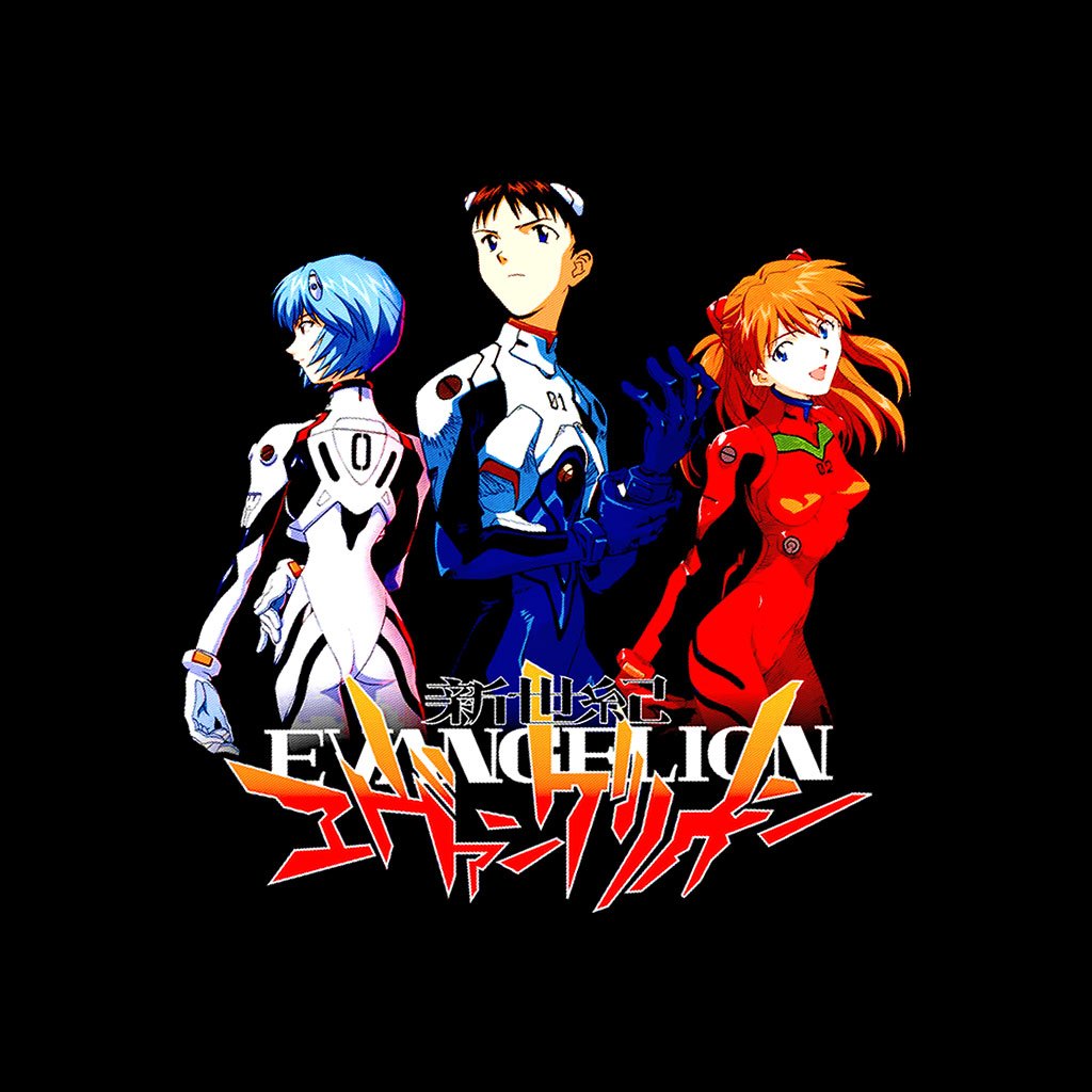 Neon Genesis Evangelion เสื้อยืดขนาดใหญ่อะนิเมะ 16