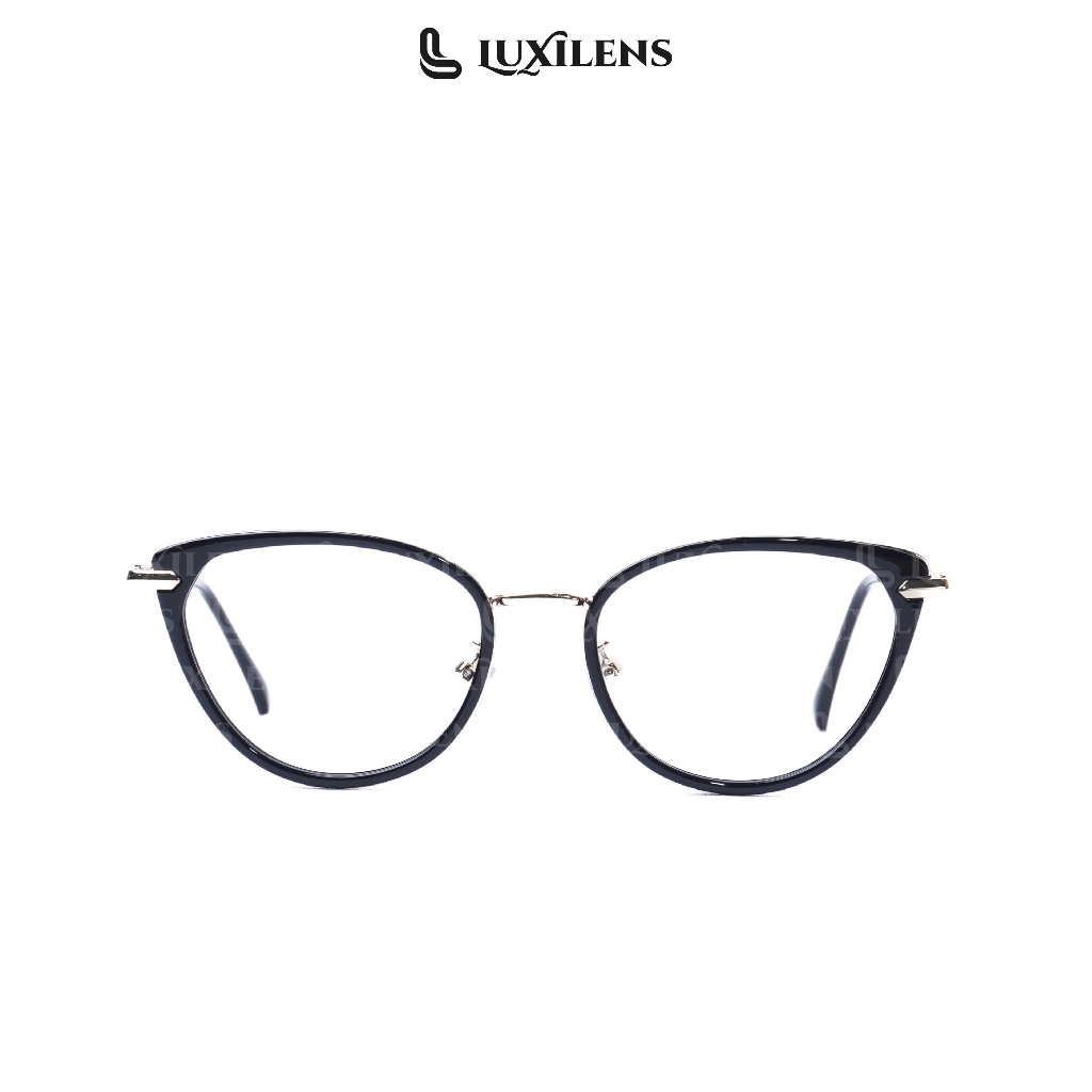 Luxiens - กรอบแว่นตาแมวตา Lavish สําหรับผู้หญิง