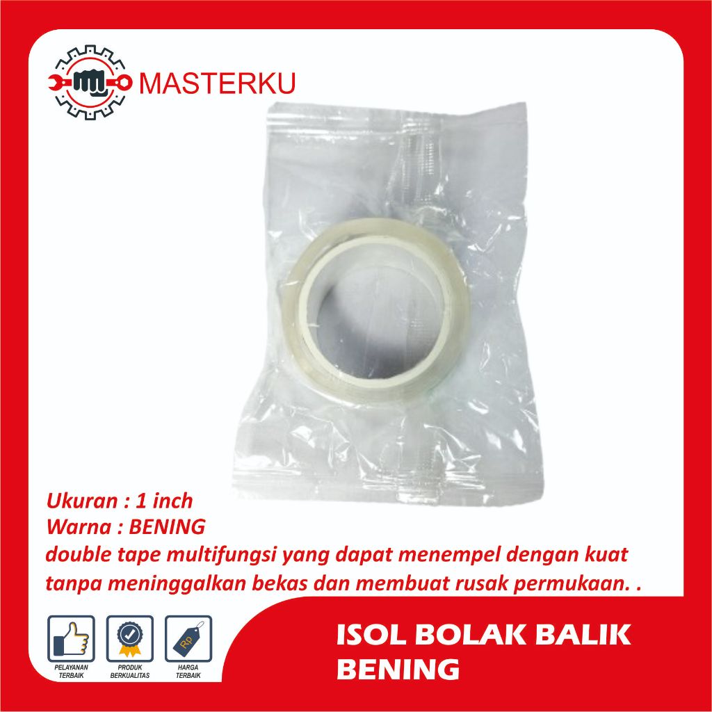 Nano Double Tape Magic Clear กันน้ําอะคริลิคล้างทําความสะอาดได้ Ivy Grip Isol / Clear BB Isol