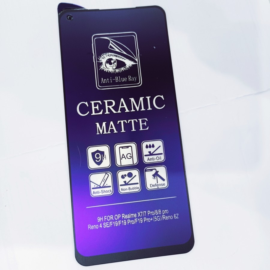 ฟิล์มกระจกนิรภัย NANO CERAMIC สําหรับ SAMSUNG A17/A07/A56/A36