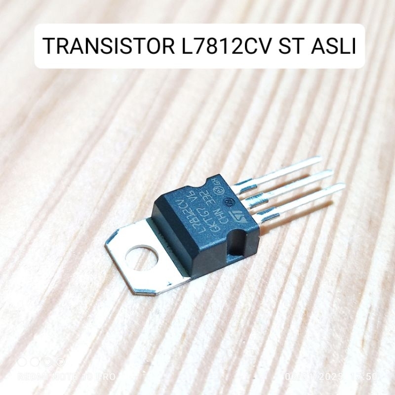 ทรานซิสเตอร์ LM7812CV L7812CV L7812 L 7812 ST ORIGINAL