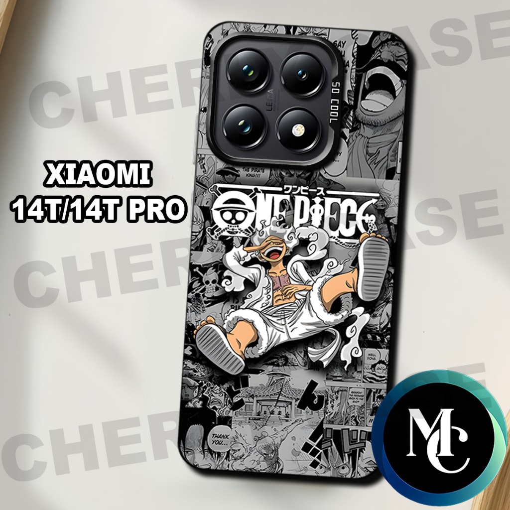 CC3/ Xioami 14T/ 14T pro เคสโทรศัพท์มือ/ลูฟี่อะนิเมะตัวอักษร Motif/Xioami 14T ปลอก/Xioami 14T/Xioami