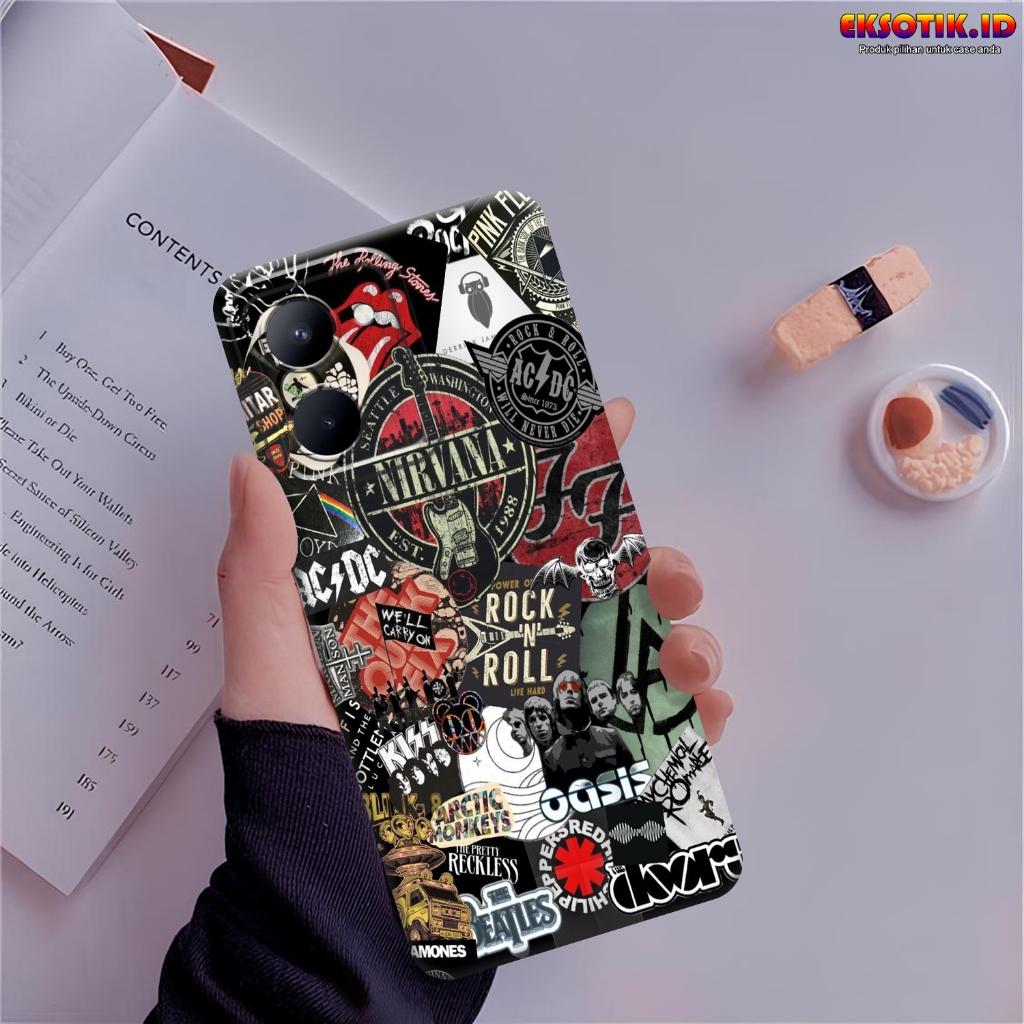 เคสRealme C33 - เคสRealme C33 - เคสแฟชั่น - Realme C33 Silicone - Cool and Cute Motips - Realme C33 