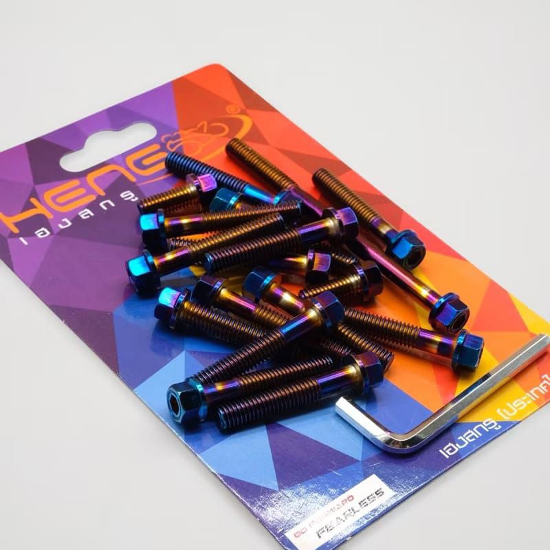 Cvt bolt 2 คีย์ สีน้ําเงิน heng beat mio vario plus กุญแจ L