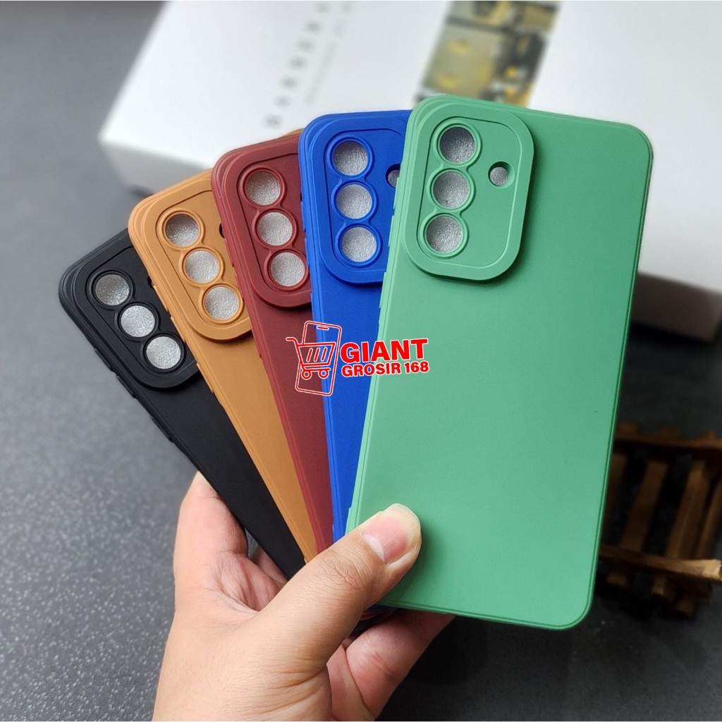 SAMSUNG A56 5G CASE PRO CAMERA MACAROON CASE SAMSUNG A56 5G