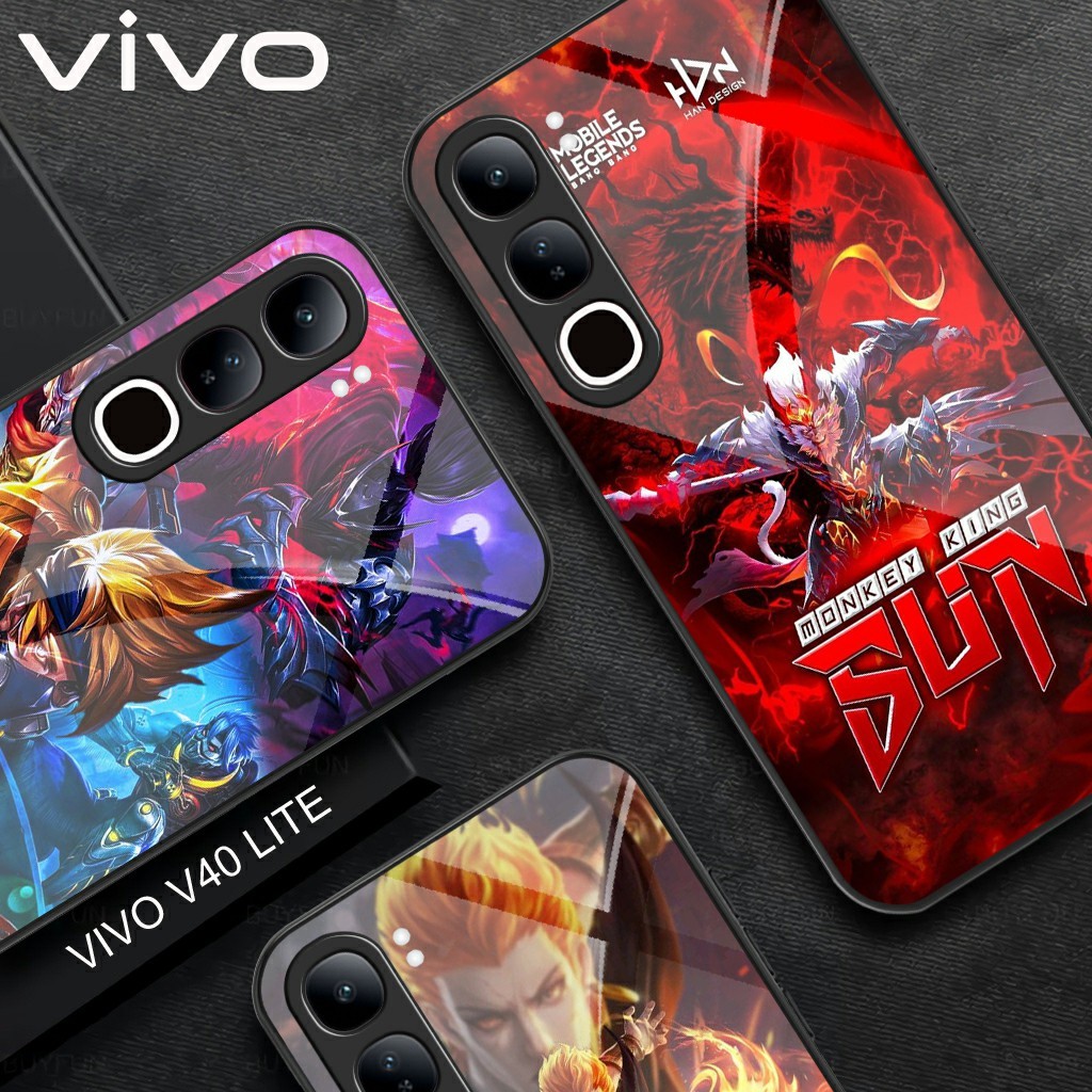 VIVO V40 LITE SOFTCASE - เคส VIVO V40 LITE HP - เคส VIVO V40 LITE SILICONE - GLASS SOFTCASE