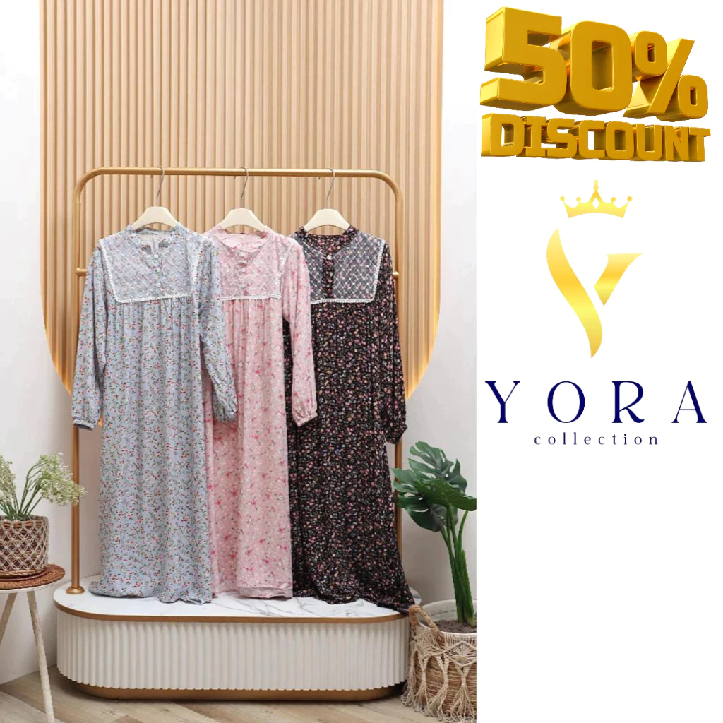 Yora - Malla Fashion Dress Yora collection / Eid gamis 2025 รุ่น gamis ล่าสุด / Live Exclusive Madam