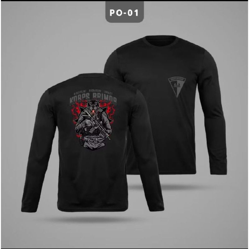 เสื้อยืด POLICE - BRIMOB POLICE CORPS - BRIGADE