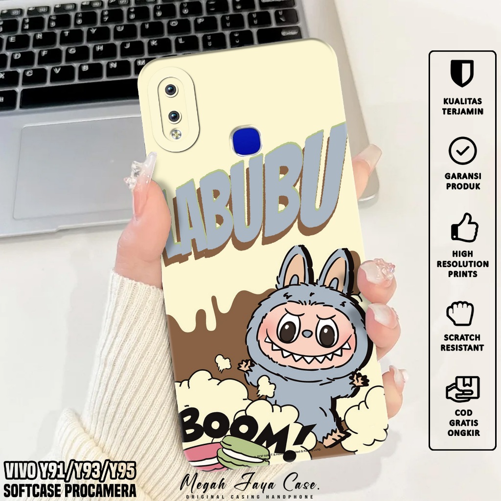 HP VIVO Y91 Y93 Y95 Softcase - เคส VIVO Y91 Y93 Y95 เคสโทรศัพท์ Pumpkin Motif - เคสโทรศัพท์ - เคส VI