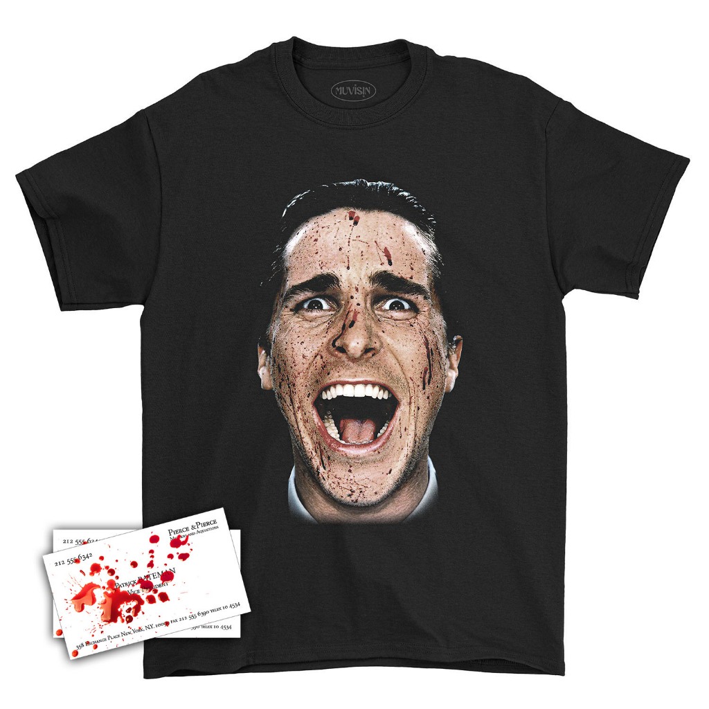 เสื้อยืดภาพยนตร์ American Psycho 02 Muvisin