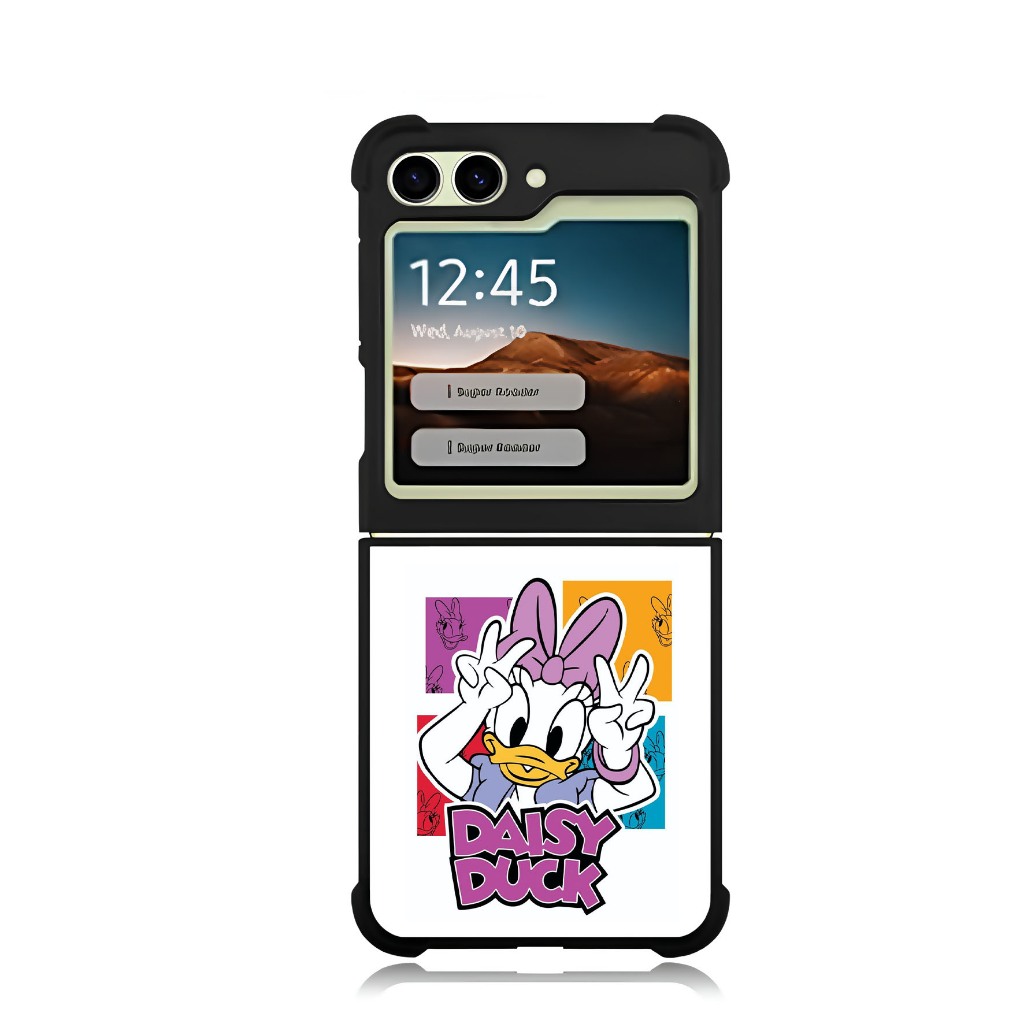 เคสโทรศัพท์ Samsung Z Flip Fold 7 6 5 4 3 โทรศัพท์ Custom Daisy Duck