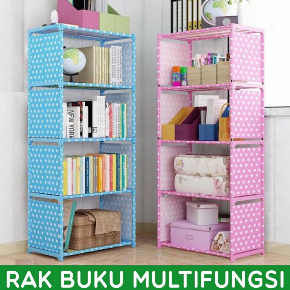 ยอดนิยมที่สุด FAUS BOOKSHELF 4 STORIES 5 TIER PORTABLE MULTIPURPOSE BOOKSHELF 5 LAYERS 4 TIER MULTIF